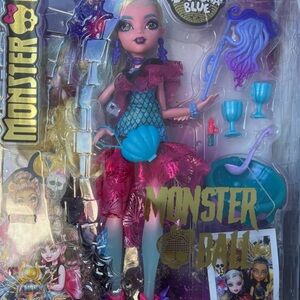 Monster High Doll in Pink and Blue Ensemble